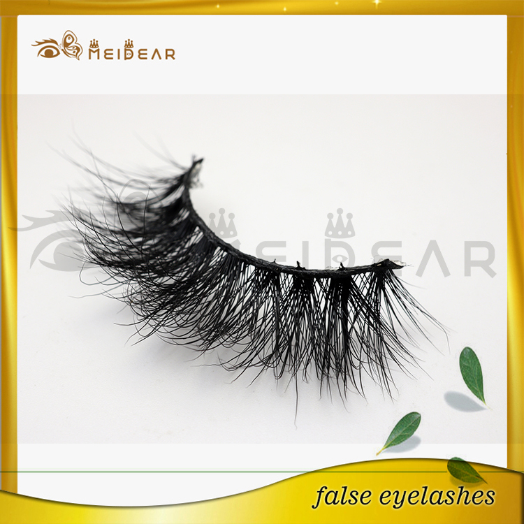 Siberian 3D mink lashes with custom package 
